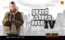 Grand Theft Auto IV Title Screen